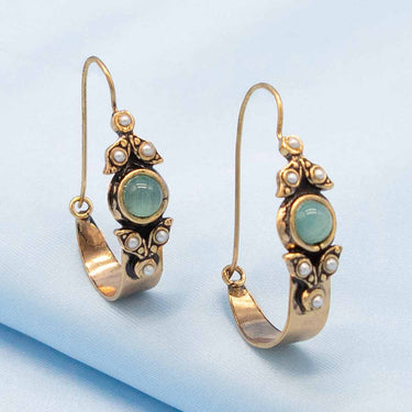 Mint Mirage Hoops